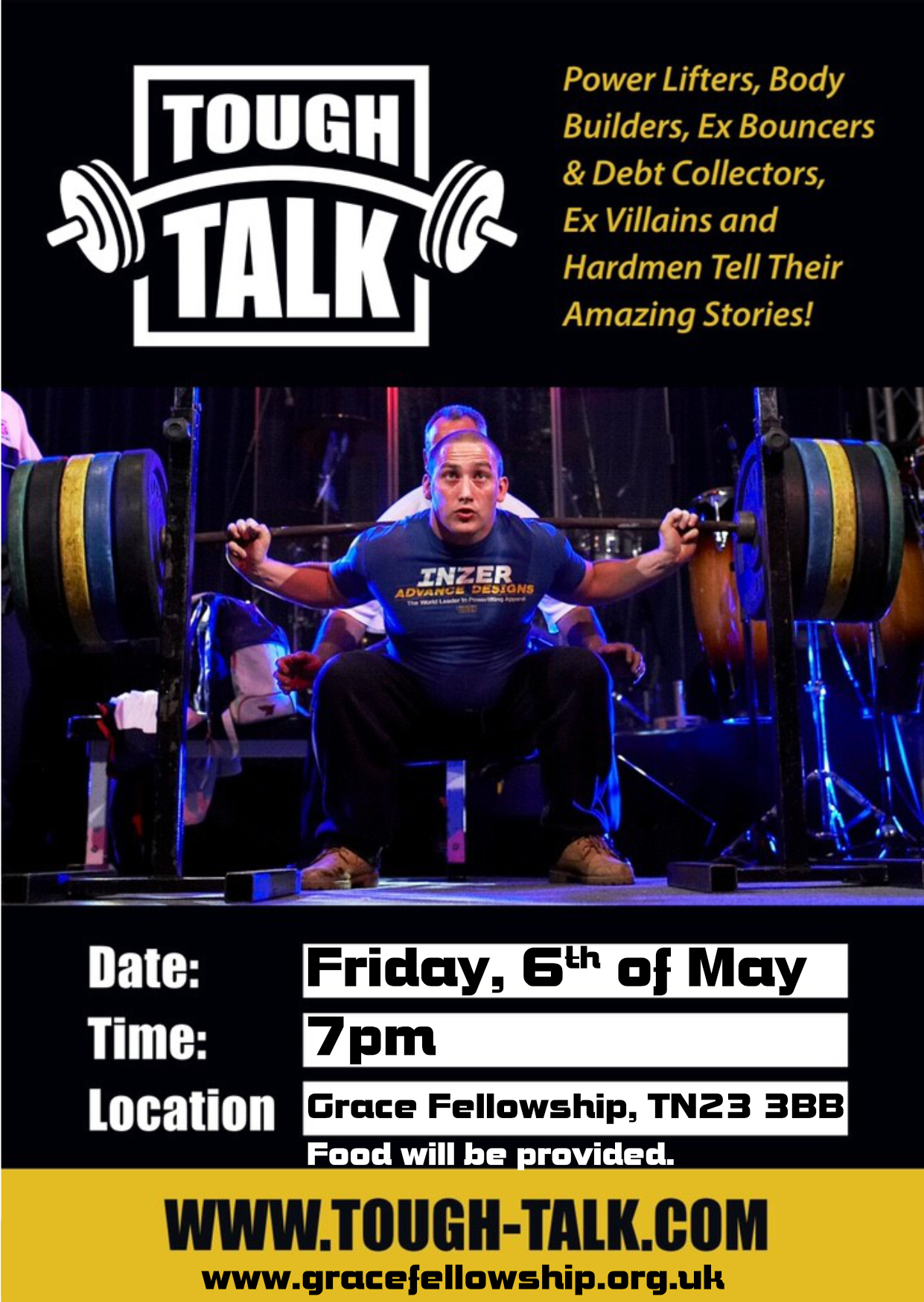 GF's BoB Presents Tough Talk! Friday 6th May